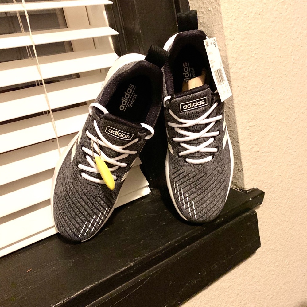 Adidas Mens Asweego Running Shoe Grey Sz 9